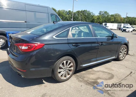 2017 Hyundai Sonata Sport z USA, uszkodzony, nr VIN 5NPE34AF3HH542084